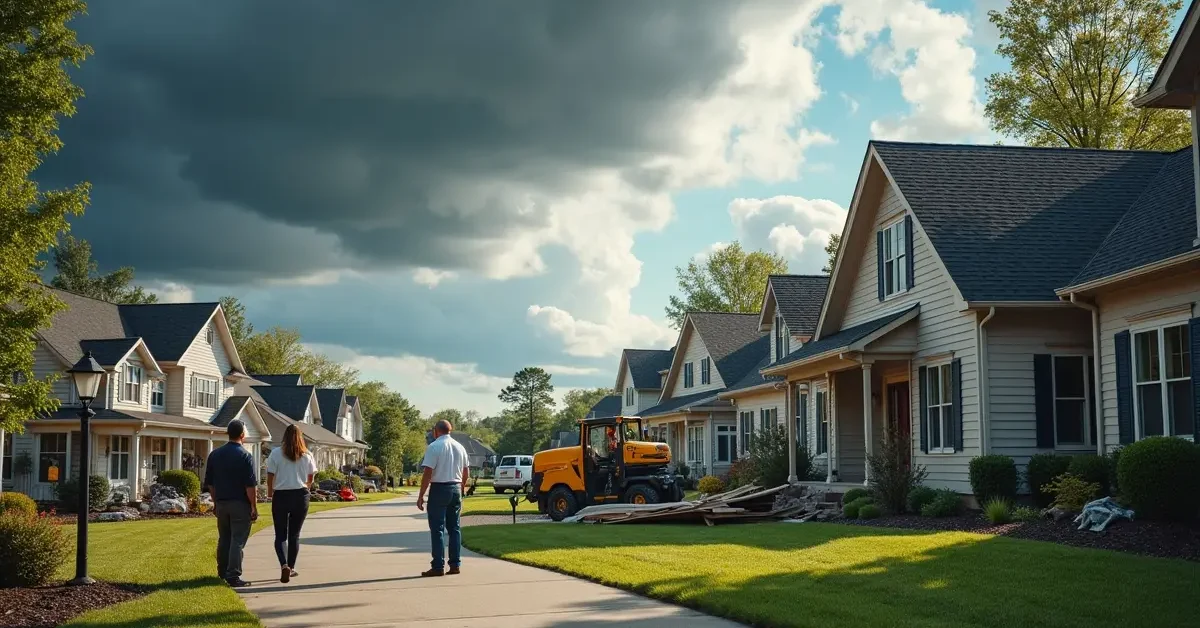 How Storm Damage Claims Help Homeowners Rebuild