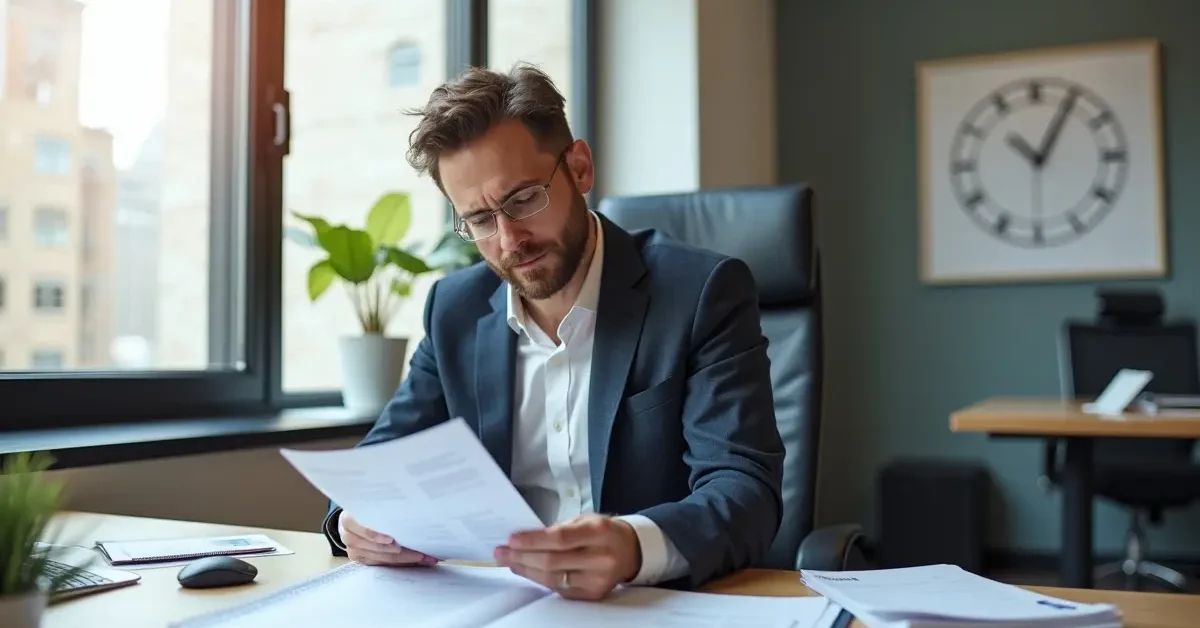 small business owner using insurance to protect company from financial risks